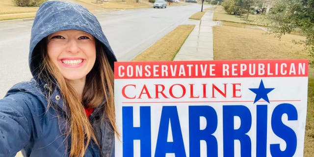 Newly Elected TX State Rep Caroline Harris canvasses the 52nd Texas House District