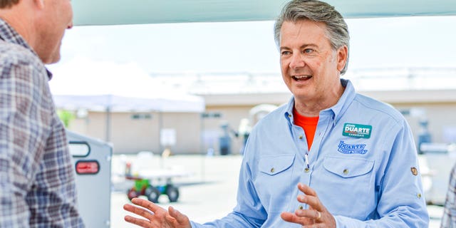 John Duarte, a farmer and businessman, is the Republican candidate running for California's 13th Congressional District.