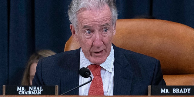 House Ways and Means Committee Chair Rep. Richard Neal, D-Mass., speaks during a hearing on Capitol Hill in Washington, June 8, 2022.Â