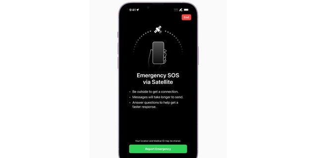 Apple's "Emergency SOS" diagnostic   is credited with helping to prevention  the lives of 2  radical   successful  California successful  December 2022. 