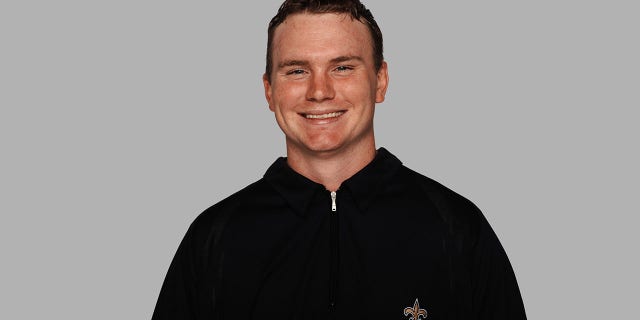 Adam Zimmer of the New Orleans Saints poses for his 2008 NFL headshot at photo day in New Orleans.