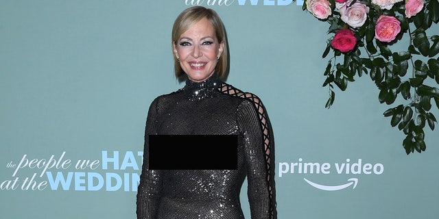 Allison Janney left little to the imagination as she arrived at the red-carpet premiere for Amazon Prime Video’s new comedy film "The People We Hate at the Wedding."