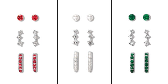 These birthstone earrings are one option for a personalized gift to give your loved ones this holiday season.