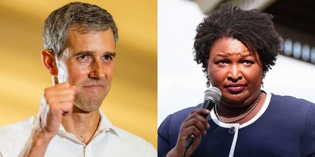 Democrats Beto O'Rourke and Stacey Abrams