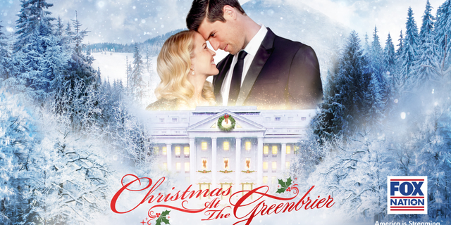 Alicia Willis and Josh Murray star as Abby and Ben, respectively, in Fox Nation's Original movie "Christmas at the Greenbrier."