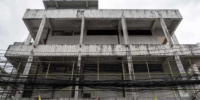 In this photo taken on September 30, 2022, an immigration detention center, where human rights activists believe that a group of Uyghurs are being detained, is pictured in the Sathorn area of ​​Bangkok.  Almost a decade after fleeing from China, more than 50 Uyghurs are languishing in Thai immigration centers facing an uncertain future as the kingdom strives to strike a balance between Beijing and Washington.  (Photo by JACK TAYLOR/AFP via Getty Images)