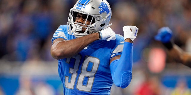 Lions hand Aaron Rodgers, Packers fifth straight loss 1 Detroit Lions safety CJ. Moore reacts after a play during the second half against the Green Bay Packers, Nov. 6, 2022, in Detroit.