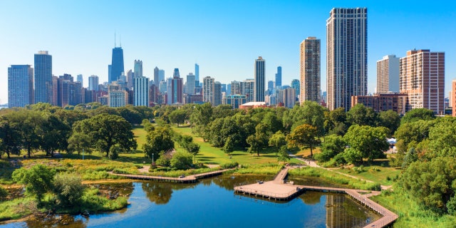 A view of Chicago's Lincoln Park. 