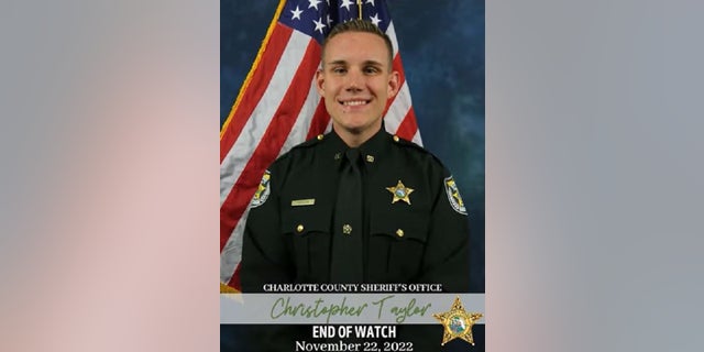 Charlotte County Sheriff's Deputy Christopher Taylor, 23, was fatally struck by a motorist while conducting a traffic stop involving another vehicle, authorities said. 