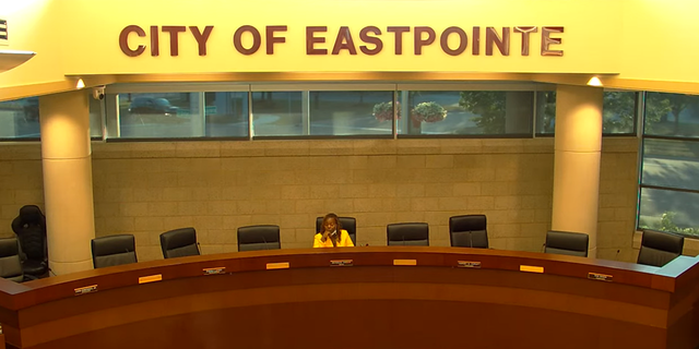 Mayor Monique Owens sitting alone during a meeting on Sept. 6, 2022.