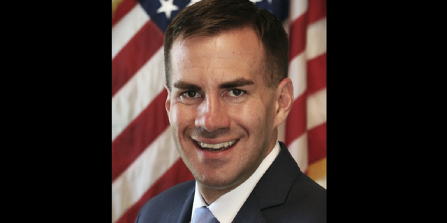 This undated photo shows Colin Schmitt, Republican candidate for New York's 18th Congressional District.