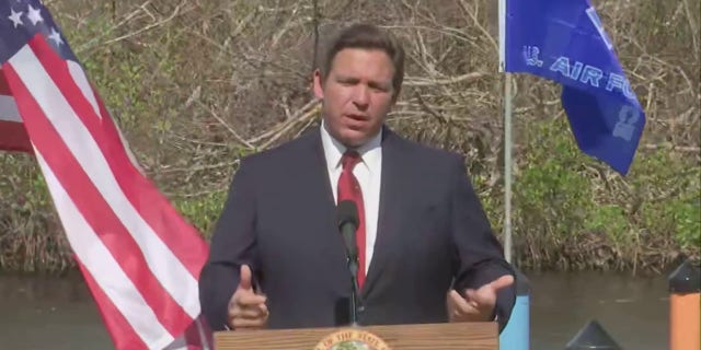 Florida Gov. Ron DeSantis reacted to the midterm election results Wednesday.