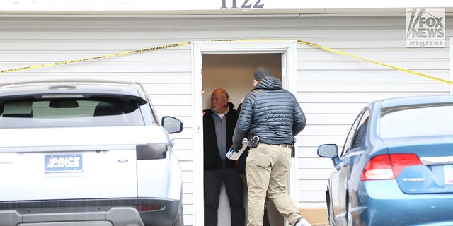 FBI and police investigators return to the Idaho crime scene on Nov. 25, days after four students were brutally stabbed in their sleep.