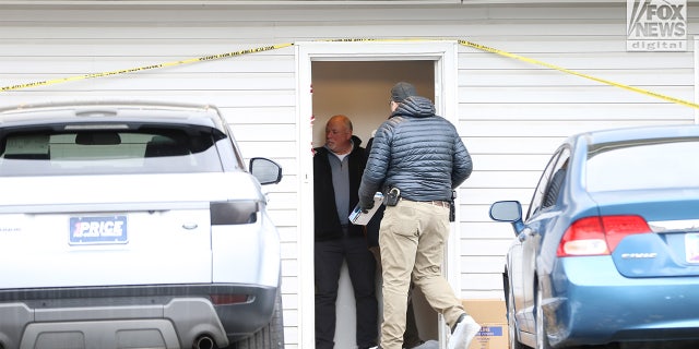 FBI and police investigators return to the Idaho crime scene on Nov. 25, days after four students were brutally stabbed in their sleep.