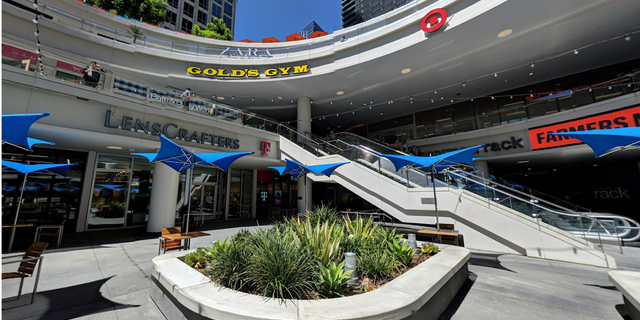 The FIGat7th shopping center where Tuesday's stabbing in the Target store occurred.