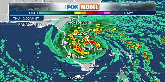 The Fox News model for Florida early Thursday morning