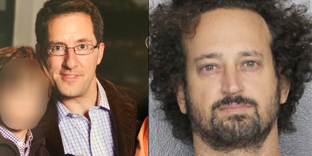 Split image shows Dan "Danny" Markel and Charlie Adelson, one of the people charged with his murder