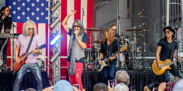 Foreigner is considered one of the most popular rock bands of the time.