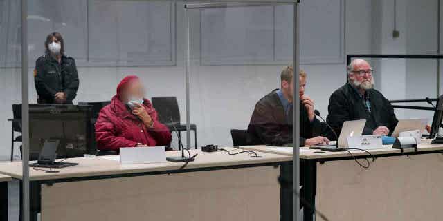 German prosecutors are seeking to convict Irmgard Furchner, left, a former secretary for the SS commander of the Stutthof concentration camp, as an accessory to murder.