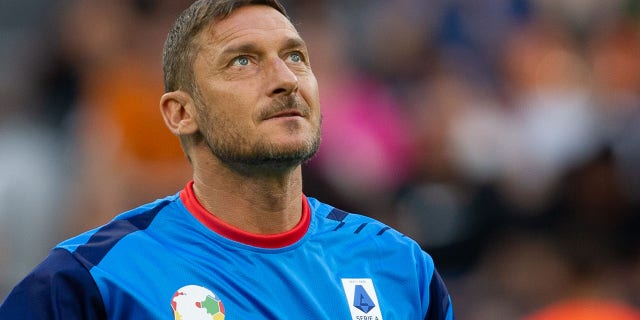 FILE - Francesco Totti