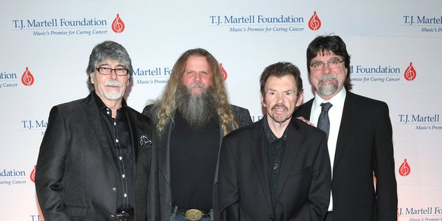 Jeff Cook, second from right, battled Parkinson's disease.