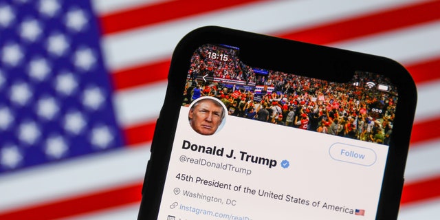 Former President Donald Trump's Twitter account was "permanently suspended" in January 2021.  