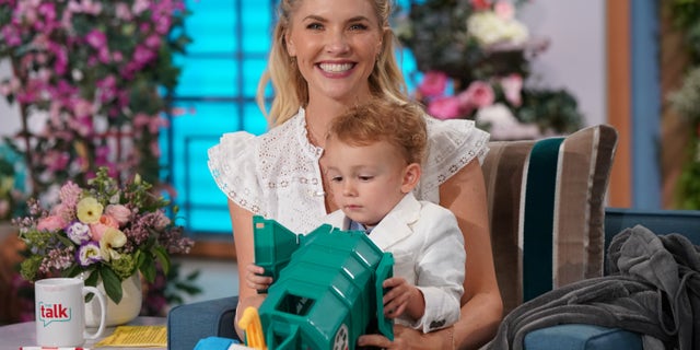 Amanda Kloots' son, Elvis, makes his television debut on a special Mother's Day show on "The Talk" in May 2021. Kloots and Cordero welcomed their son in 2019.