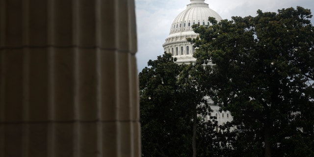 The U.S. Capitol, seen from the Canon House Office Building, on July 21, 2022. 