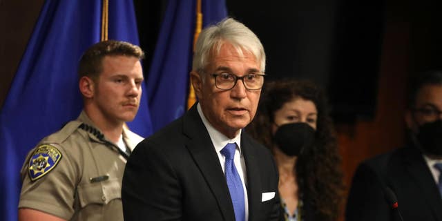 Los Angeles County District Attorney George Gascon. The DA's office is offering employees assigned downtown a shuttle service after "incidents involving aggressive confrontations" by the public, his office said. 