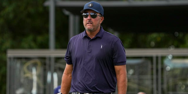Phil Mickelson at the LIV Golf Invitational - Miami