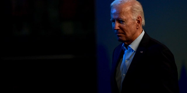 President Biden at the Liacouras Center on November 5, 2022, in Philadelphia, Pennsylvania. 