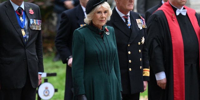 Her Majesty joined more than a thousand veterans for the 94th year of the Field of Remembrance at Westminster Abbey to pay tribute to those who have lost their lives in war.