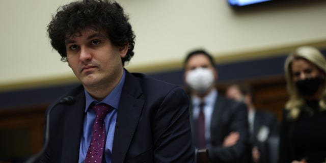 CEO of FTX Sam Bankman-Fried testifies during a hearing before the House Financial Services Committee at Rayburn House Office Building on Capitol Hill Dec. 8, 2021, in Washington, D.C.