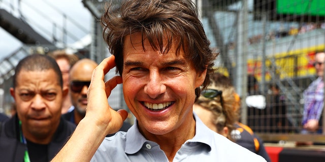 Tom Cruise is allegedly flying his helicopter over the set of "Call the Midwife."