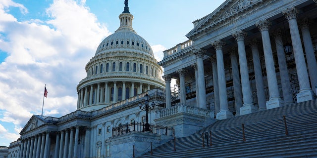 The U.S. Capitol Building is seen on September 27, 2022 in Washington, DC. Later today the U.S. Senate will hold a procedural vote for legislation to provide short-term government funding.