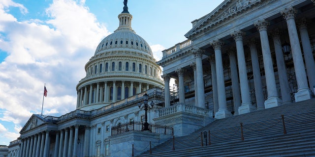 The U.S. Capitol Building is seen on Sept. 27, 2022 in Washington, D.C. Later that day, the U.S. Senate held a procedural vote for legislation to provide short-term government funding. 