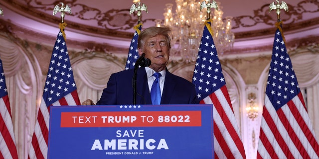 Former U.S. President Donald Trump announced his 2024 campaign shortly after the midterm elections.