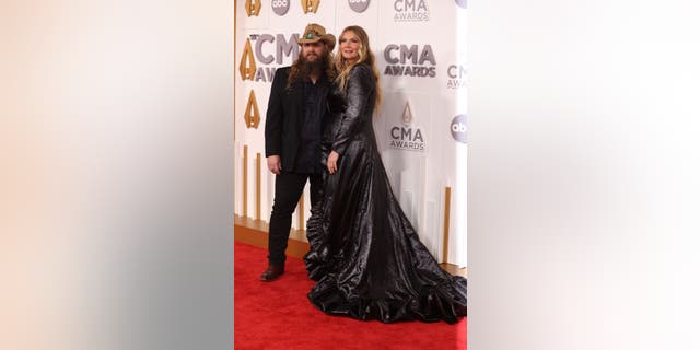 Stapleton and wife of 15 years Morgane Stapleton enjoyed a date night at the 2022 CMA Awards.