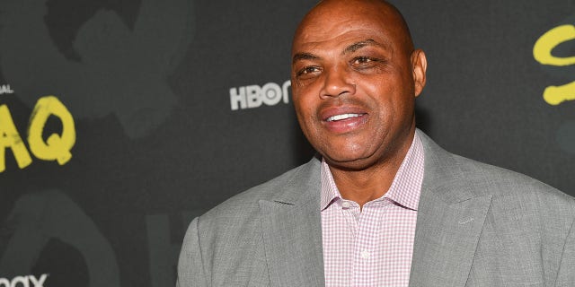 Charles Barkley at the premiere of a four-part HBO documentary "SHAK" at the Illuminarium on November 14, 2022 in Atlanta, Georgia.