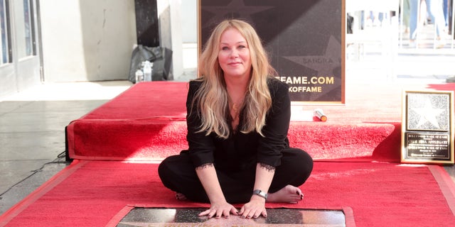 Christina Applegate was honored with a star on the Hollywood Walk of Fame on Nov. 14.