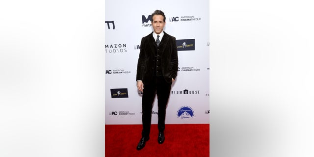 Ryan Reynolds is the 36th recipient of the American Cinematheque Award and the first Canadian to receive it.