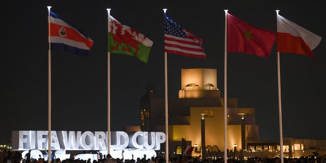 A general view of the corniche ahead of the FIFA World Cup Qatar 2022 at on November 18, 2022 in Doha, Qatar.