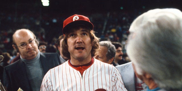 Tug McGraw helped the Philadelphia Phillies defeat the Kansas City Royals in the 1980 World Series.