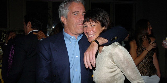 Jeffrey Epstein and Ghislaine Maxwell attend de Grisogono Sponsors The 2005 Wall Street Concert Series Benefiting Wall Street Rising, with a Performance by Rod Stewart at Cipriani Wall Street on March 15, 2005, in New York City. 