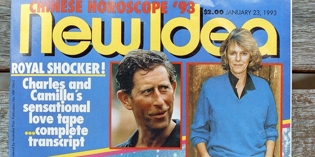 Picture showing the front page of the weekly magazine New Idea dated Jan. 13, 1993, which published a transcript believed to be a taped conversation between then-Prince Charles and his friend of 20 years Camilla Parker Bowles. Dubbed "Camillagate", the tape was recorded in 1990 and was said to be the reason Princess Diana ended her marriage with Charles. 