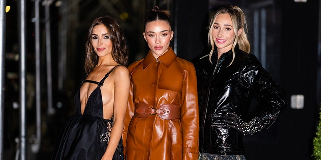 From left: Olivia Culpo, Sophia Culpo and Aurora Culpo in New York City. The sisters are chronicling their lives in a new reality TV show for TLC.