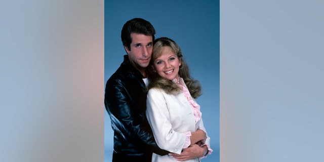 Linda Purl, seen here with former co-star Henry Winkler on the set of "Happy Days," said she's always excited to tell new stories on both the small screen and the big screen.
