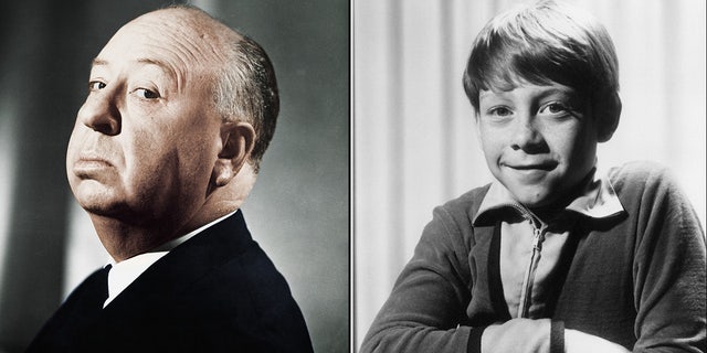Former child star Bill Mumy (right) recalled what it was like working with Alfred Hitchcock (left) in his memoir ‘Danger, Will Robinson: The Full Mumy’.