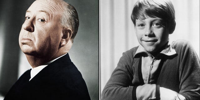 Former child star Bill Mumy (right) recalled what it was like working with Alfred Hitchcock (left) in his memoir ‘Danger, Will Robinson: The Full Mumy’.