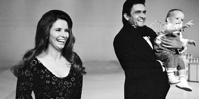 June Carter Cash, Johnny Cash i el seu fill, John Carter Cash on